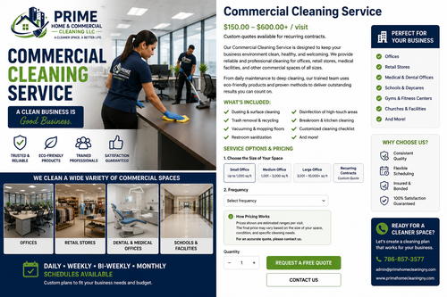 Commercial Cleaning Service