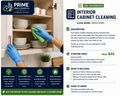 Interior Cabinet Cleaning