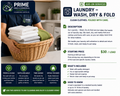 Laundry – Wash, Dry & Fold